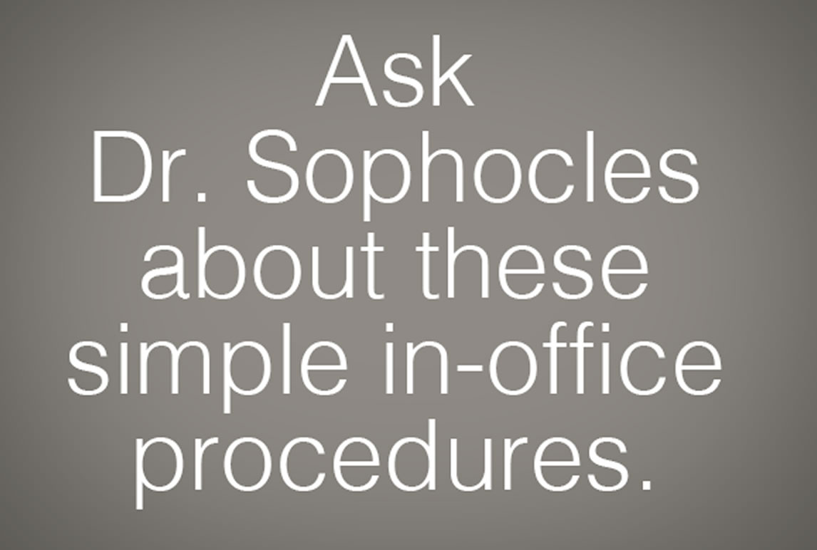 Ask Dr. Sophocles
